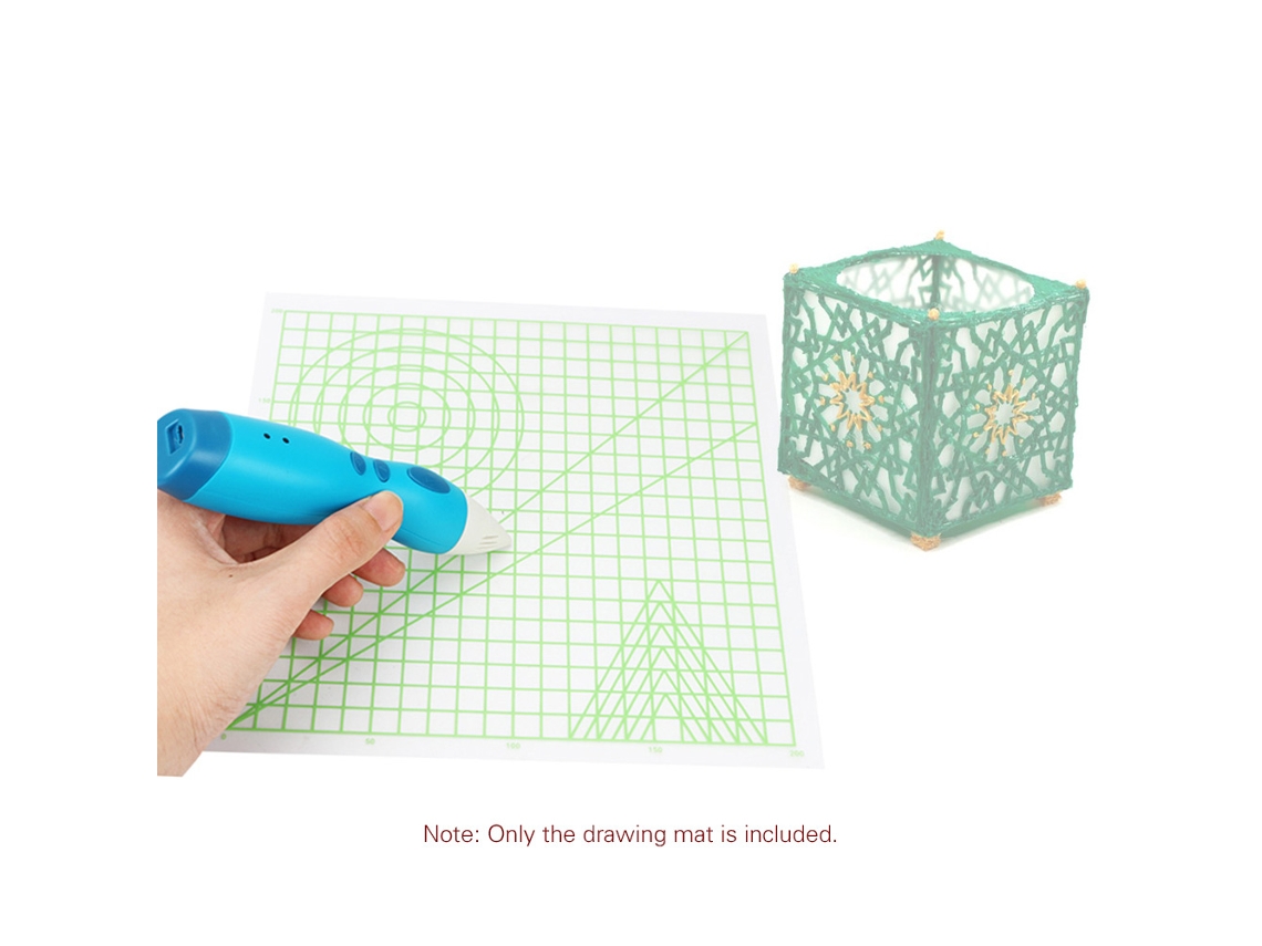 Tapete Para Lápis 3d Com Modelos Básicos, Tábua De Desenho, Acessórios Para Lápis 3d, Presente Para Crianças E Adultos