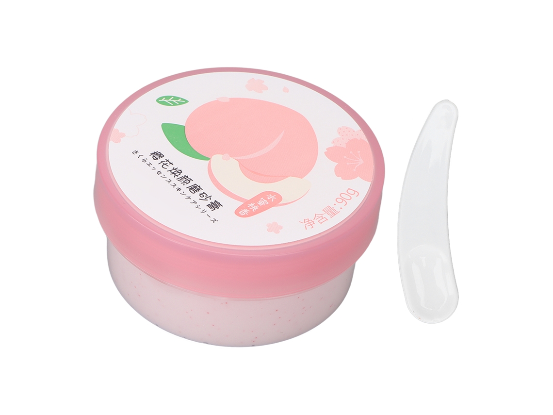Crema Exfoliante Facial Com Fragrância De Pêssego Limpiador Profundo Nutritivo 90g
