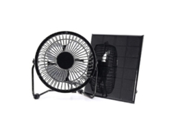 Ventilador De Mesa, Operação Silenciosa Com Energia Solar Para Desempenho De Resfriamento De Mesa Portátil Em Emergências E Atividades Ao Ar Livre (6