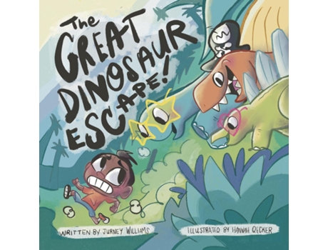 Livro The Great Dinosaur Escape de Jurney Williams (Inglês)