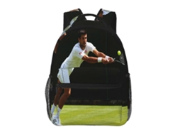 Mochila Novak Djokovic F31 Para Estudantes, Resistente E Leve, Impermeável E Com Alça C31 Respirável.