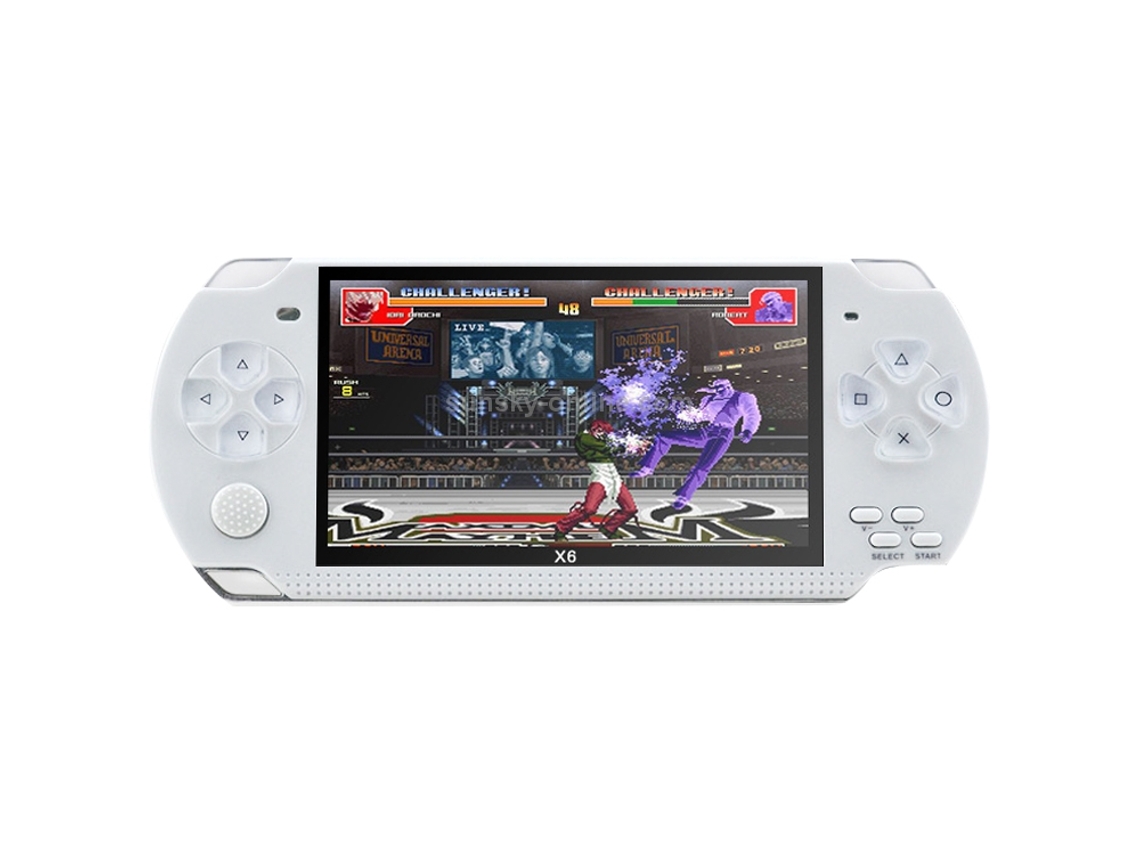 Consola de Jogos Portátil X6 com Tela de 4.3 Polegadas, Câmera 3MP e Multimídia XIAOMOYU
