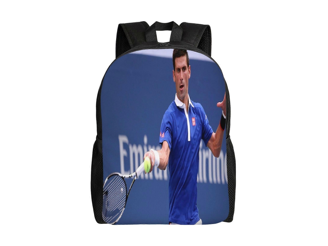 Mochila Novak Djokovic D136 Para Estudantes, Resistente E Leve, Impermeável E Com Alça De Ombro Respirável V136