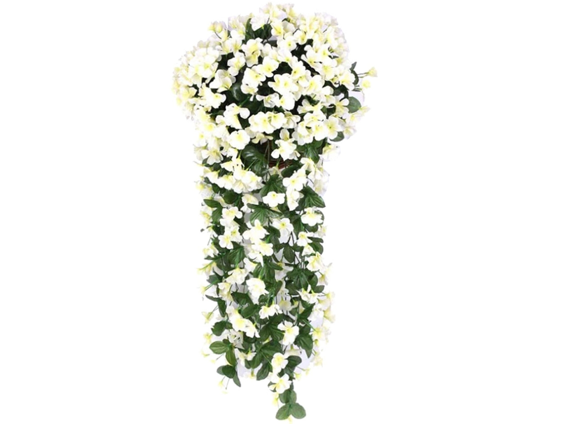 Plantas Artificiales Colgantes Violetas Para Exteriores