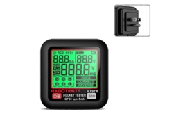 Tomada De Teste Elétrica Inteligente Com Display Digital Habotest Nostalgia88