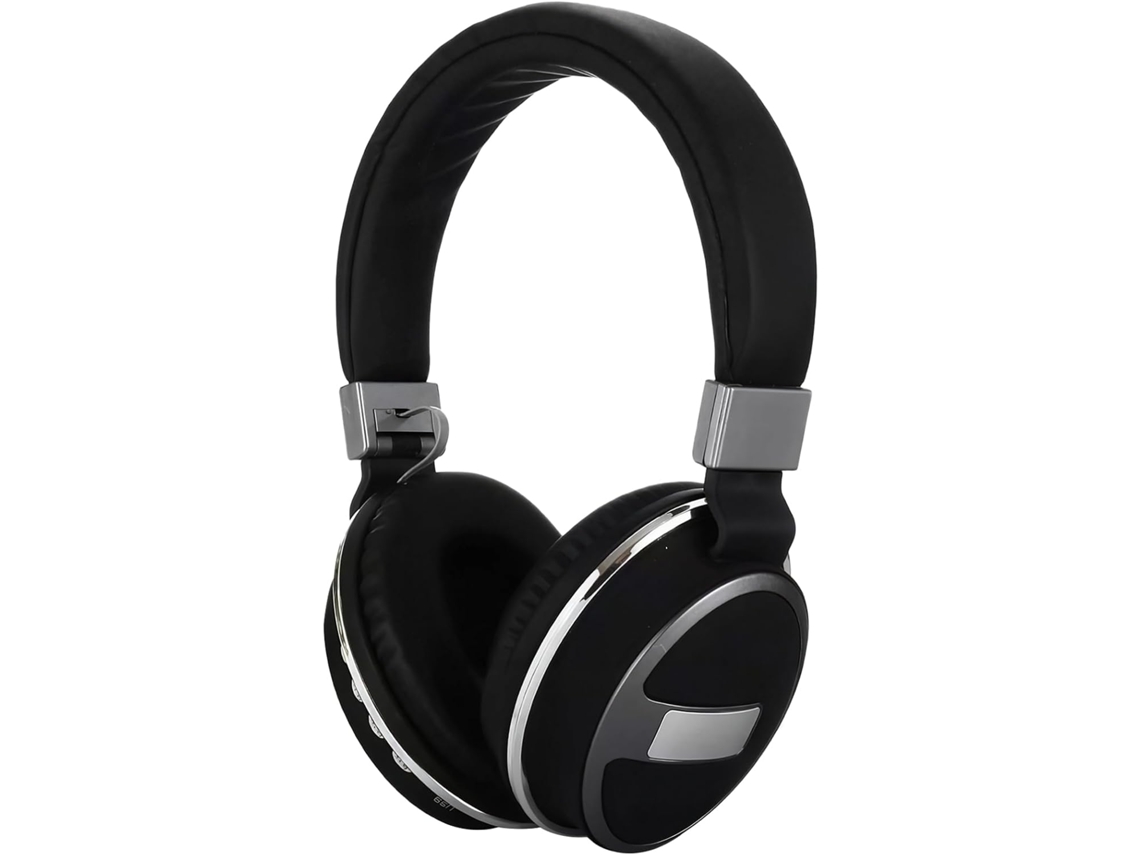 Fones De Ouvido Dobráveis Com Microfone, Headset Gamer Com Fio E Sem, Design Aberto, Almofadas De Pu, Driver De 40mm 1