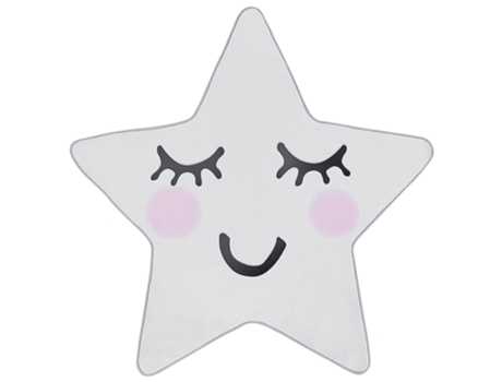 Tapete BELIANI Sirius (120 x 120 x 1 - Poli?ster - Branco)