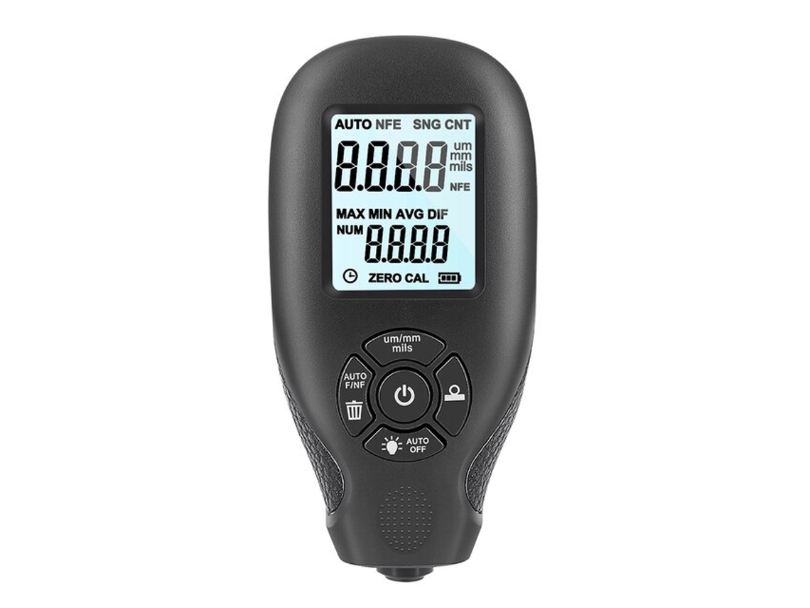 Medidor de Espessura de Filme de Alta Precisão Digital Lcd 0-2000Um HW-300-B
