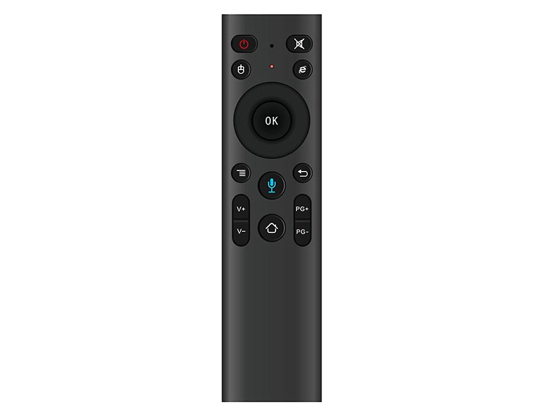 Controle Remoto Sem Fio Da Voz de Iptv Do Rato Do Ar para a Caixa 2.4G de Android Da Tevê Esperta ALLINLESS