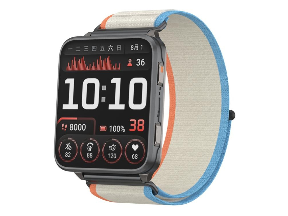 Pulseira Para Garmin Venu X1 - Nylon Trançado - Wild Path Loop - Liberação Rápida