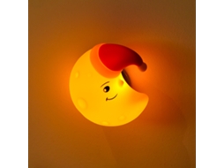 (lua) Luminária Noturna Fofa De Silicone Para Quarto De Bebê, Luz Em Formato De Estrela Com Intensidade Ajustável, Luz Led Em Abs