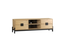 Mesa de Televisão 4 Gavetas com Prateleira em Pinho 48X149X40 Cm VENPRODIN