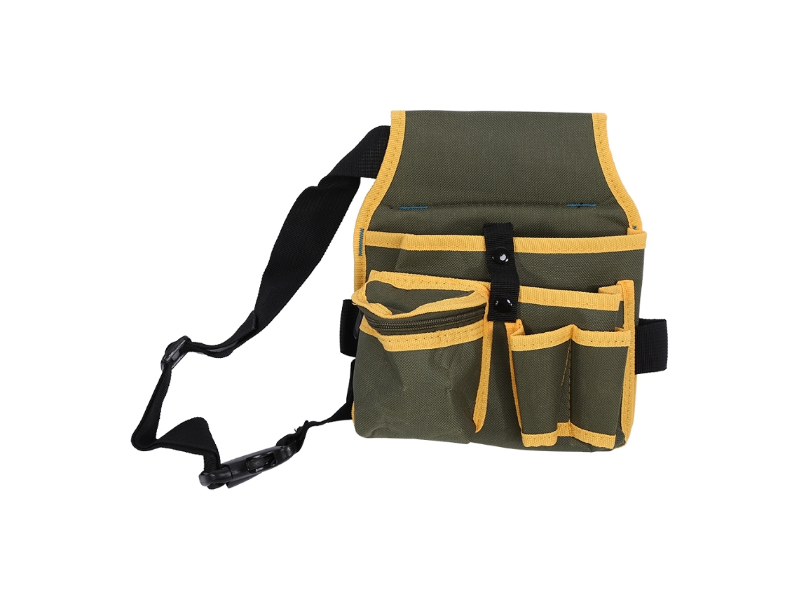 Laxiscreed Bolsa De Ferramentas Para Cintura Com Vários Bolsos Em Lona Resistente