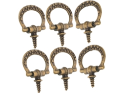 Cabilock Conjunto De 10-mini Puxadores Liga Metálica Para Gavetas Cômodas E Armários Cozinha, Design Vintage E Seguro