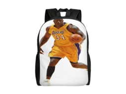 Mochila Shaquille O'neal Para Estudantes, Leve E Estilosa, Impermeável E Com Alça De Ombro Respirável.