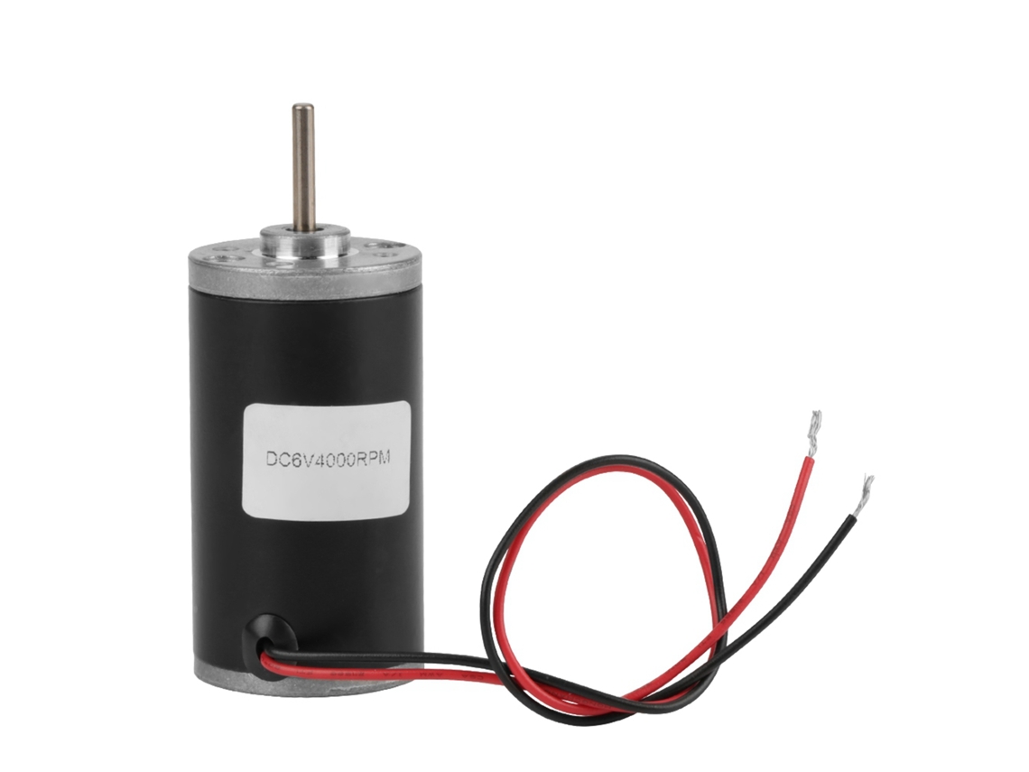 Motor CC com escovas de carvão e ímã permanente 31zy 6V 4000rpm CW/CCW