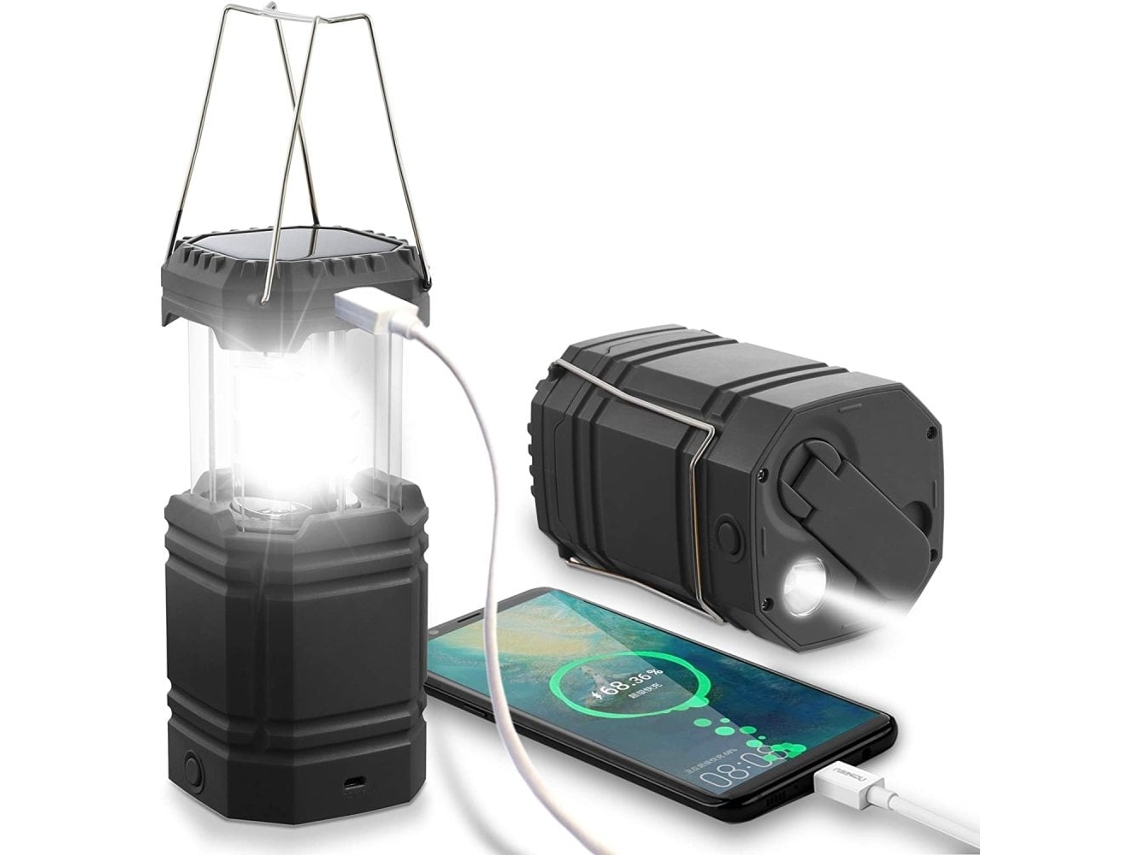Lanterna Solar Portátil IP à prova D'água com iluminação Led para jardim AQUAFORGE