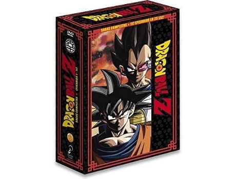 DVD Dragon Ball Z Sagas Completas Box 1 Ep. 1 A 117 (Edição em Espanhol)