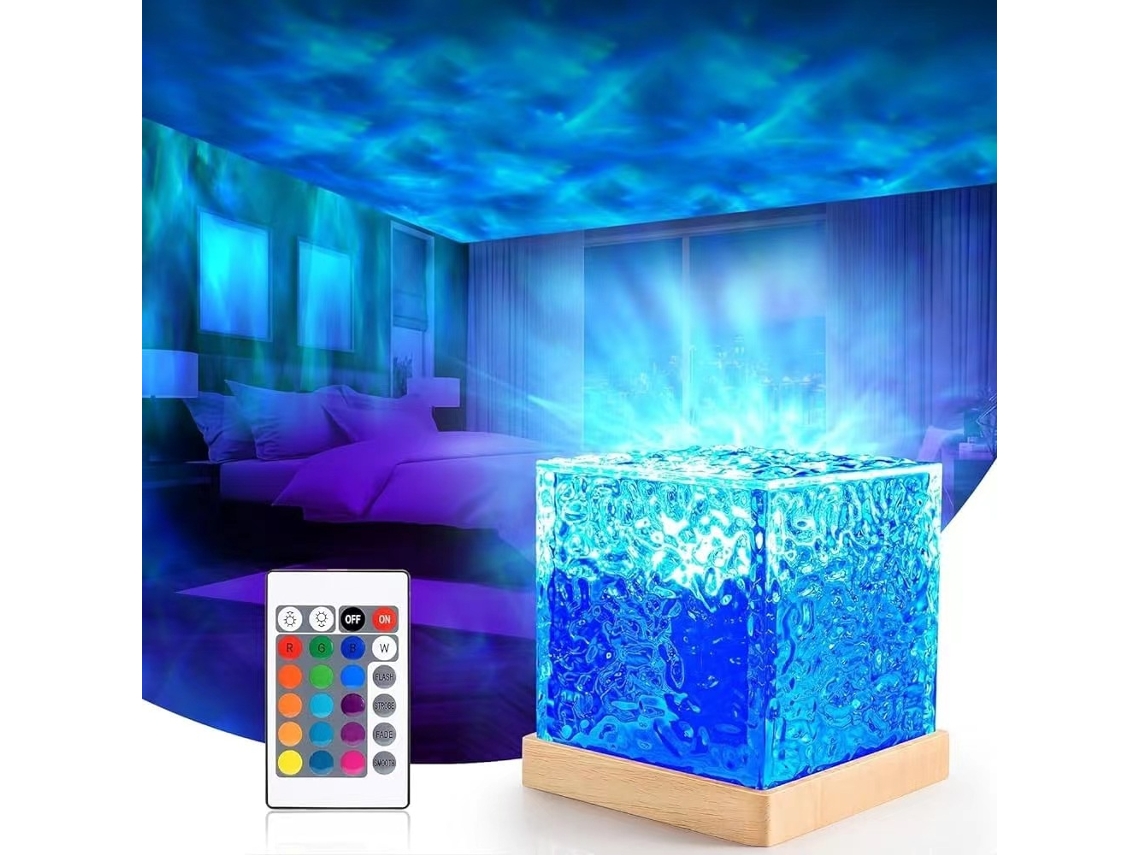 Projetor de Luz Galaxy para Quarto, Luz Sensorial com 16 Cores, Projetor de Luz Noturna para Quarto BRILVIBERA