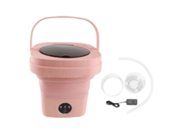 Laxiscreed Lavadora De Roupa Compacta, Automática E Plegável, Ideal Para Casa E Dormitórios