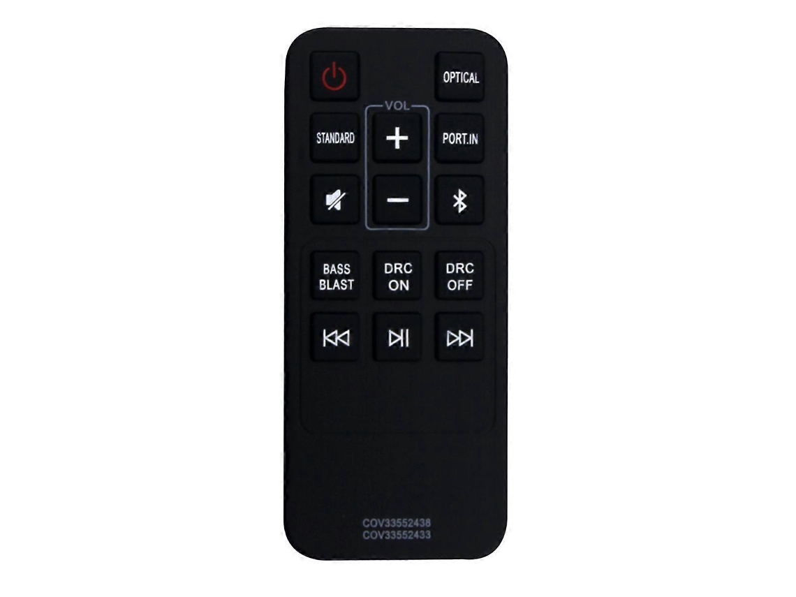 Controle Remoto De Substituição Para Barra De Som Compacta De 2.0 Canais Sk1