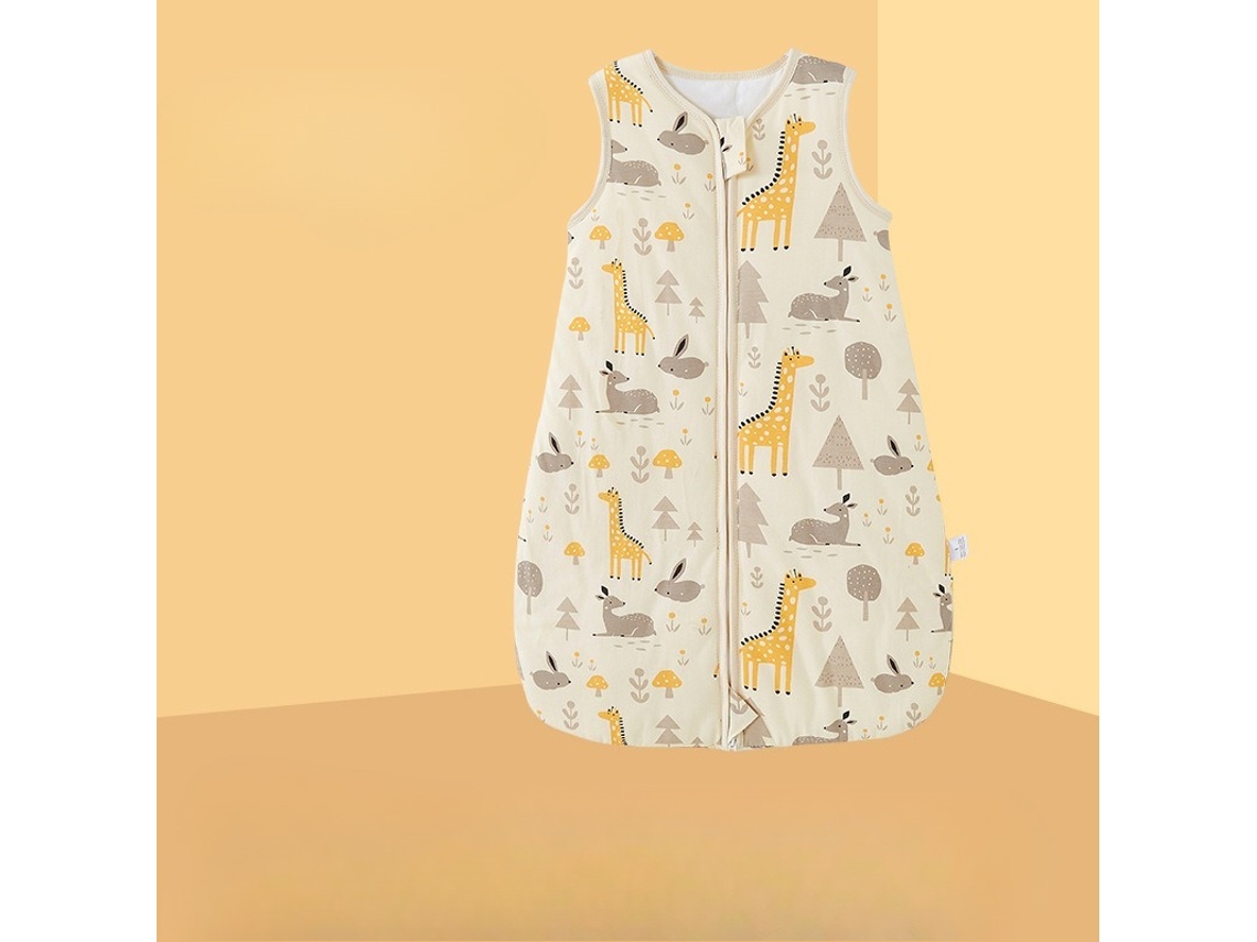 Saco de dormir de algodão para bebê 3-12 meses Date Duplo L Giraffe Panoona