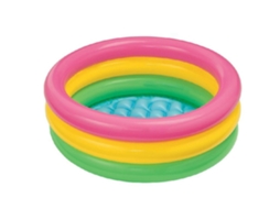 Piscina Redonda Inflável Arco íris 60/90/120cm Bebês