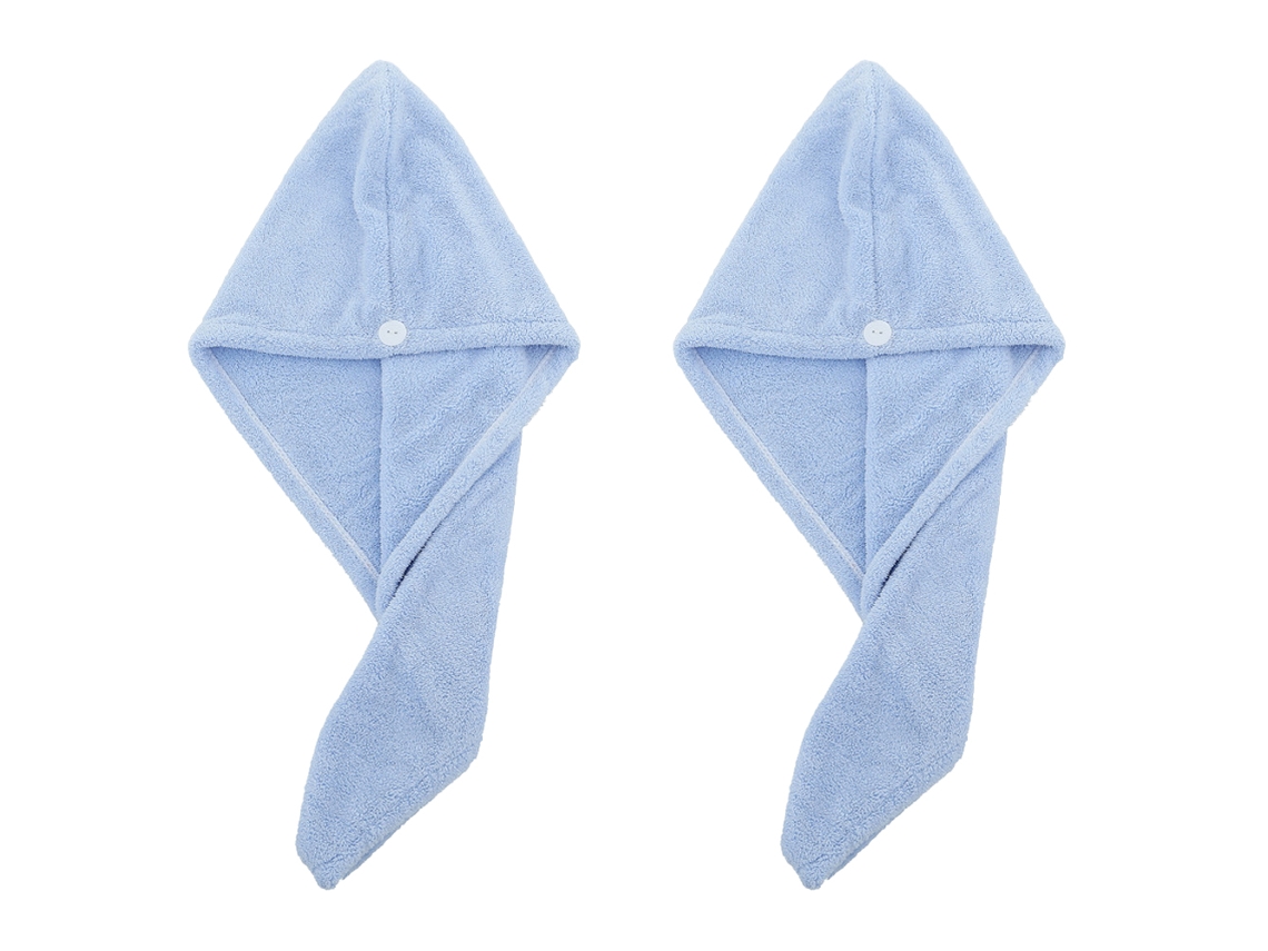 Toalha de Banho para Turbante de Cabelo de Secagem Rápida para Meninas e Mulheres