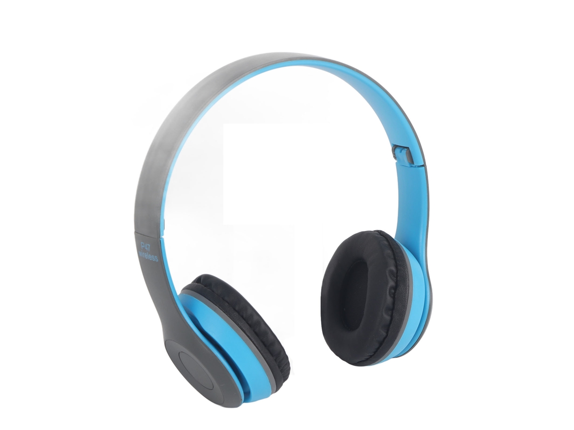 Fones Bluetooth LAXISCREED Over ear Bass Pesado Plegáveis