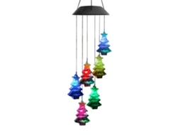 2026 cascabel Solar Navideño com Luz Led de Cor Muda, Impermeável para Exteriores, Jardim e Lar