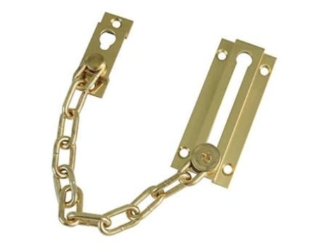 Cadena seguridad n.1 laton dorado caja 20