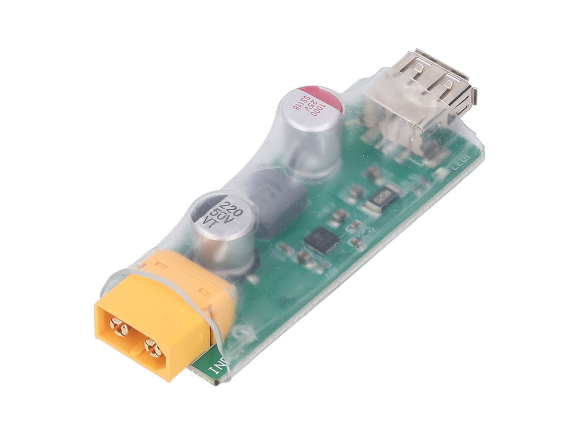 Conversor De Carregamento Xt60 Para Usb Módulo 3s-6s