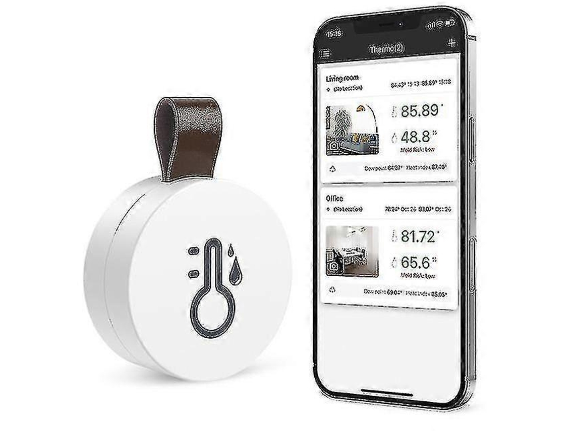 Termômetro E Higrômetro Externo Sem Fio Bluetooth VONKELIOS