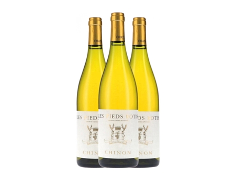 Vinho branco CHÂTEAU DE COULAINE Touraine Les Pieds Rôtis Chenin Branco Chinon (0.75 L - 3 Unidades)