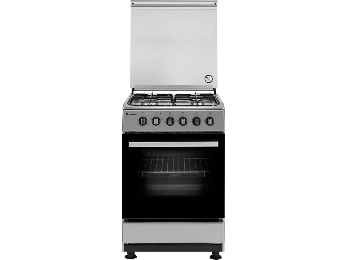 Fogão MEIRELES E 540X NA (59 L - Elétrico e Gás Natural - Inox)