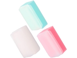 Lurelia Kit De 3 Escovas Esponja De Banho De Cuidado Corporal, Massagem Suave E Portátil, Uso Diário