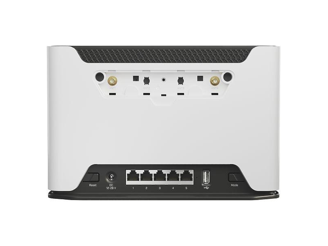 Mikrotik Chateau Lte12 Router Sem Fios Gigabit Ethernet Dual-Band 2.4 Ghz / 5 Ghz 3G 4G Preto Branco