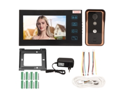Sistema Intercom Porta Com Tela Touch 7 Polegadas