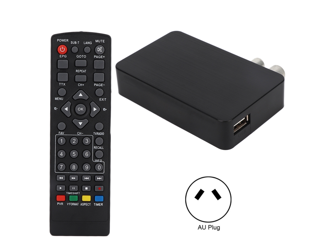 Receptor De Tv Digital Com Wifi E Controle Remoto
