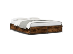 Estrutura Cama 120x190 Cm Derivados de Madeira/metal MAISON EXCLUSIVE