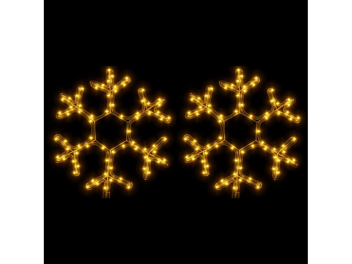 Christmas Snowflake Figure, Christmas Snowflake Figures Vidaxl (38 X 37 Cm)