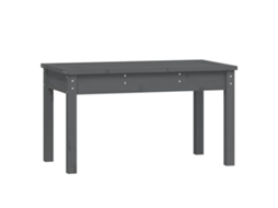 Maison Exclusive - Banco De Jardim 80x44x45 Cm Madeira De Pinho Maciça Cinzento