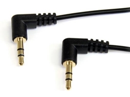 Cabo de Áudio STARTECH (Jack 3.5mm - 1.8 m - Preto)