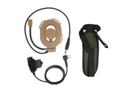 Fone De Ouvido Militar Com Radio Bidirecional E Ptt U94