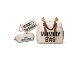 Bolsa Transversal Impermeável E Leve Para Maternidade/bebê, Ideal Para Passeios E Uso Durante A Gravidez.branco Sujo Duas Bolsas Pequenas Yunzii