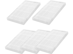 Kit Com 5 Filtros De Reposição Para Aspirador Pó Lydsto R1 Edge,