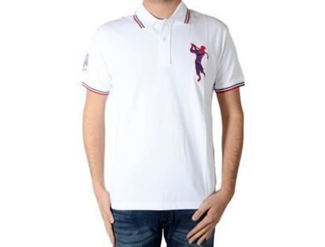 Polo De Homem Marion Roth Algodão Branco (m)
