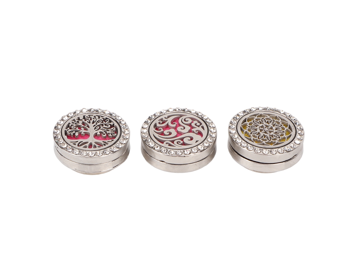 Clipes De Difusor Aromaterapia Magnéticos De Aço Inoxidável 0.9in Com Design Elegante E Multiuso