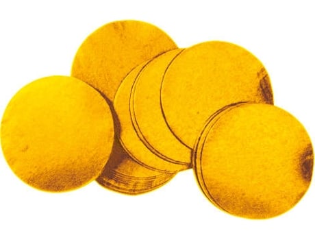 Confetti TCM FX 55x55mm, Dourado, 1kg