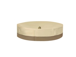 Toalha De Mesa, Material Impermeável, Proteção Uv, Bege